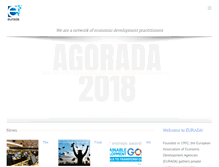 Tablet Screenshot of eurada.org